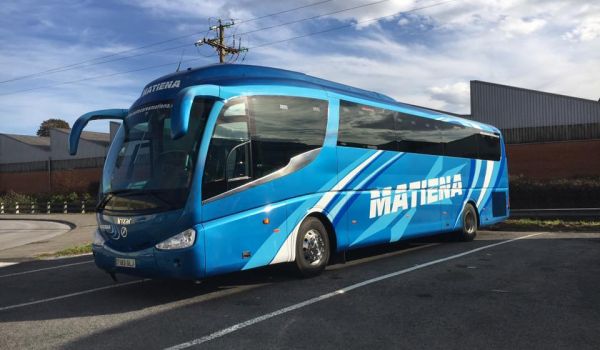 Autocares Matiena, transporte clubs deportivos: durango rugby taldea